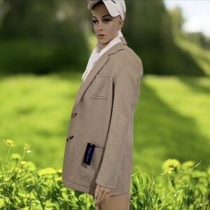 Ralph Lauren Purple Label Cashmere, wool, silk blazer rare runway